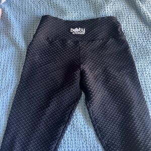 Booty by Brabants Black Croco Leggings